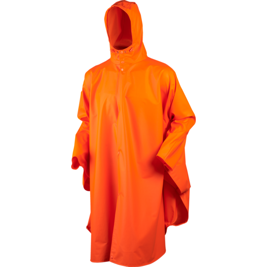 Seeland Rainy Poncho - Fluorescent orange