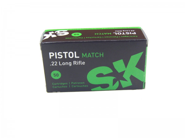 SK Pistole Match 22lr. 2,6g