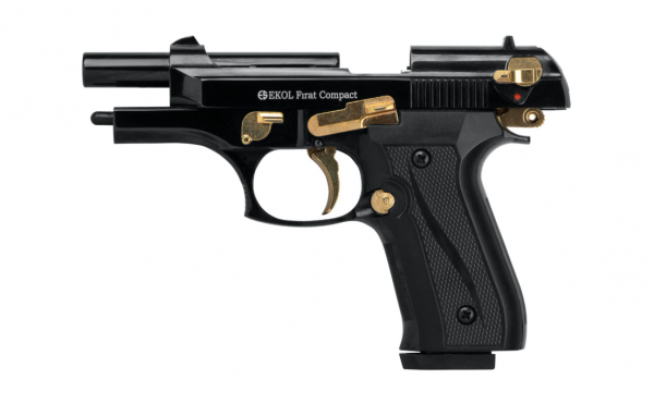 Ekol Compact Schwarz-Gold 9mm P.A.K. - Gas-Signal