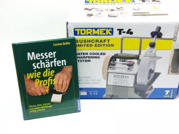 Tormek T-4 Nass-Schleifsystem, Messerschleifen wie die Profis