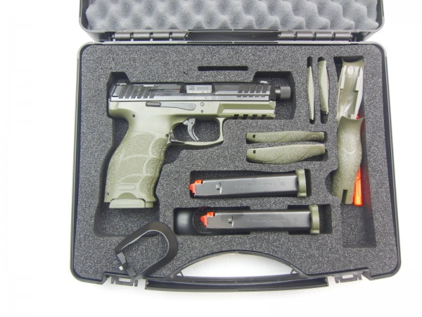 Pistole H&K SFP9 OR SD, Kal. 9mmLuger, Natogrün