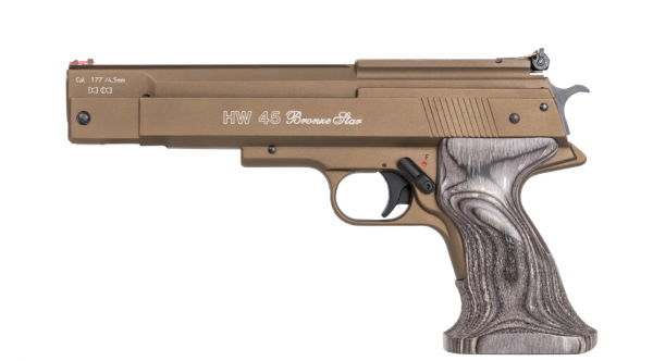 Weihrauch Luftpistole HW 45 Bronze Star