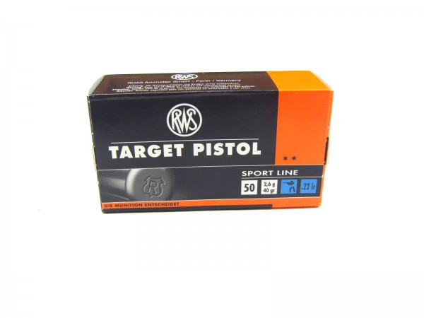 RWS Target Pistol 22lr. 2,6g