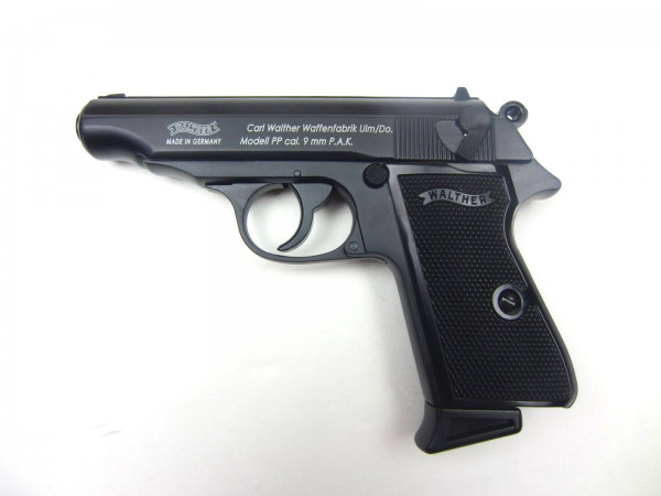 Walther PP cal. 9 mm P.A.K. - Schwarz