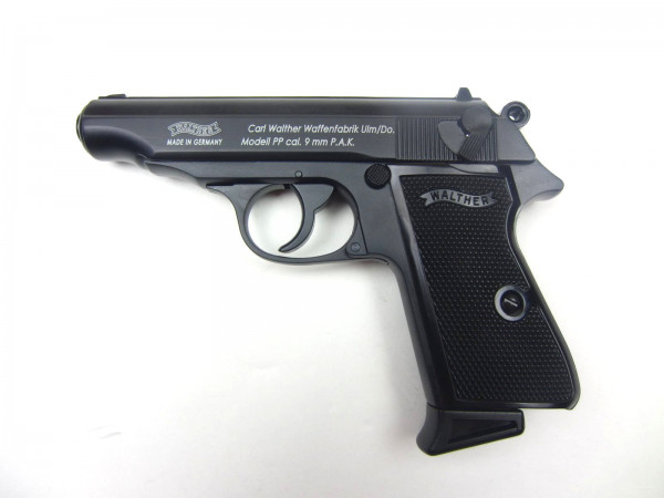Walther PP cal. 9 mm P.A.K. - Schwarz