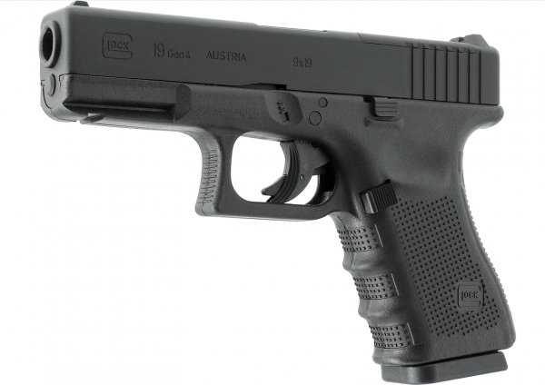GLOCK 19 Gen4 MOS, 4,5 mm (.177) BB, CO₂, < 3,0 J
