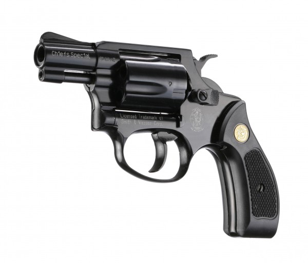 Smith & Wesson Chiefs Special cal. 9 mm R.K. - Schwarz