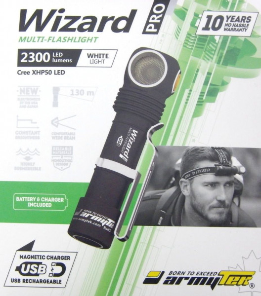 Armytek Wizard Magnet USB Mehrzweckleuchte