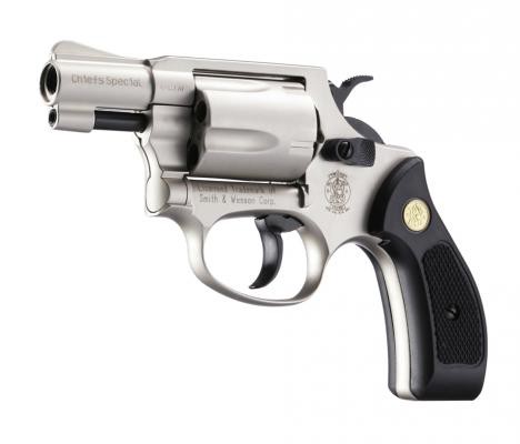 Smith & Wesson Chiefs Special cal. 9 mm R.K. - Nickel