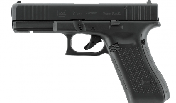 GLOCK 17 Gen5, 9 mm P.A.K., BLK