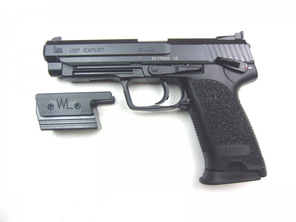 Heckler & Koch USP Expert, 45. Auto incl. Wechselsys. 9mm Luger+ Laufgewicht