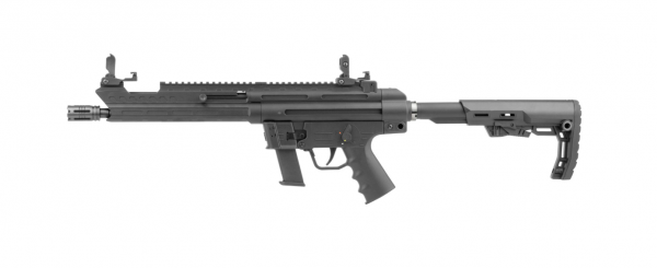 SL.-Büchse GSG-9 Sport Compact Schwarz, Kal.: 9 mm Luger