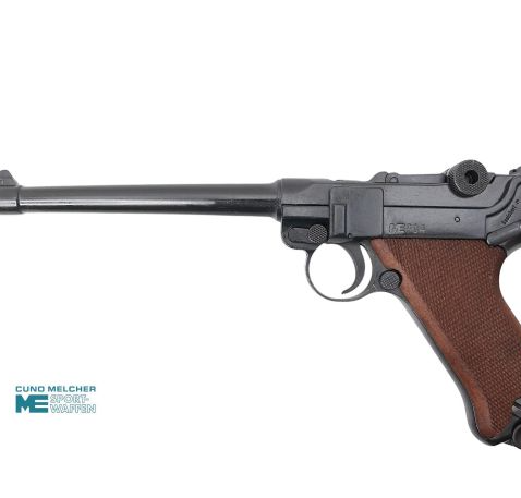 Schreckschusspistole, ME P04 brüniert, Kal.: 9mm P.A.K