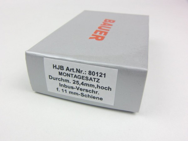 HJB Bauer - 11mm Prisma für 25,4mm Tubus (1Zoll) - hoch
