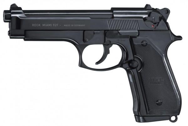 Reck Miami 92 F cal. 9 mm P.A.K. - Schwarz