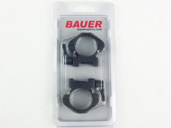 HJB Bauer - auf Weaver Schiene für 30mm Tubus, Stahlmontage mit Hebel BH 8,8