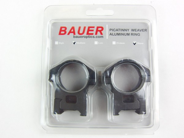 HJB Bauer - auf Weaver Schiene für 25,4mm (Zoll) Tubus BH 18,5