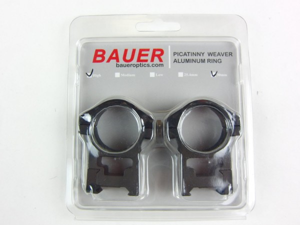 HJB Bauer - auf Weaver Schiene für 25,4mm (Zoll) Tubus BH 24,5