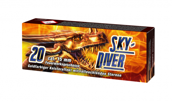Sky Diver 15 mm, 20er Schachtel