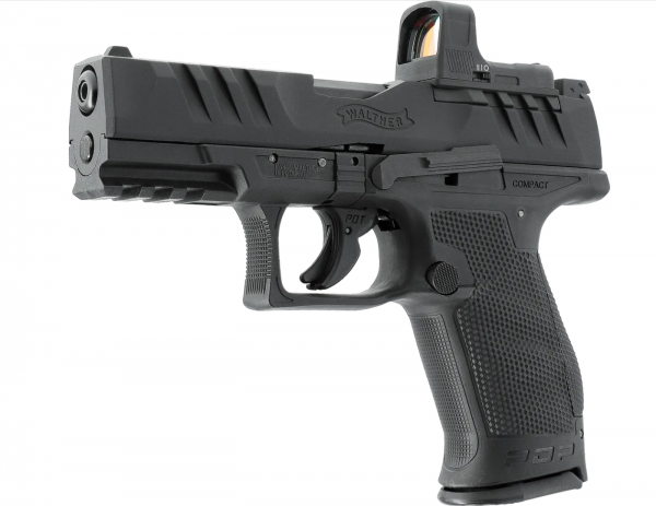 Walther PDP Compact 4" Set, 4,5 mm (.177) BB, CO₂, < 3,0 J, Optics Ready